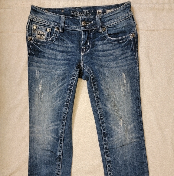 Miss Me Jeans Crop 26 - Picture 1 of 7
